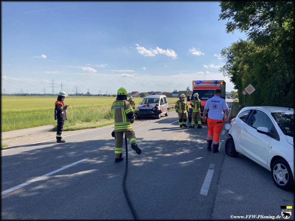 Verkehrsunfall mit drei PKW auf der Erdinger Straße –&nbsp;15.06.2022