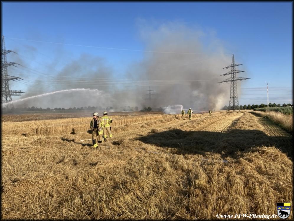 Flächenbrand in Landsham – 16.07.2022