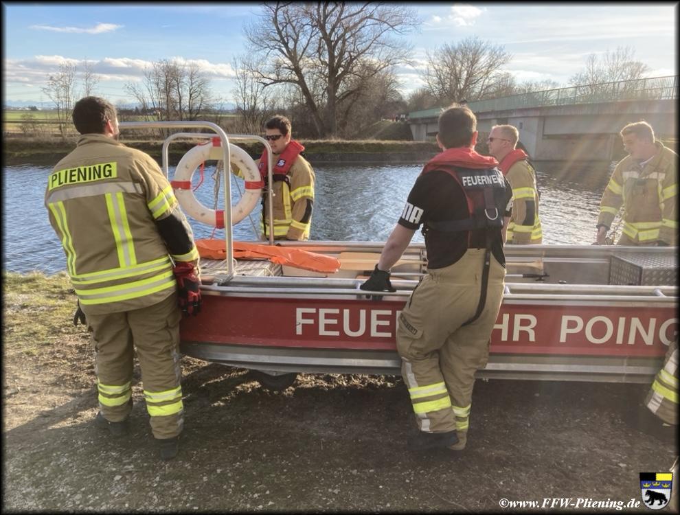 Tierrettung am Mittleren Isarkanal –&nbsp;06.01.2023