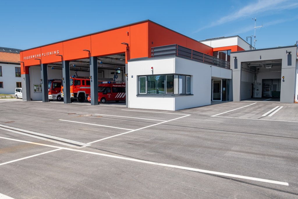 Außenansicht des Feuerwehrhauses