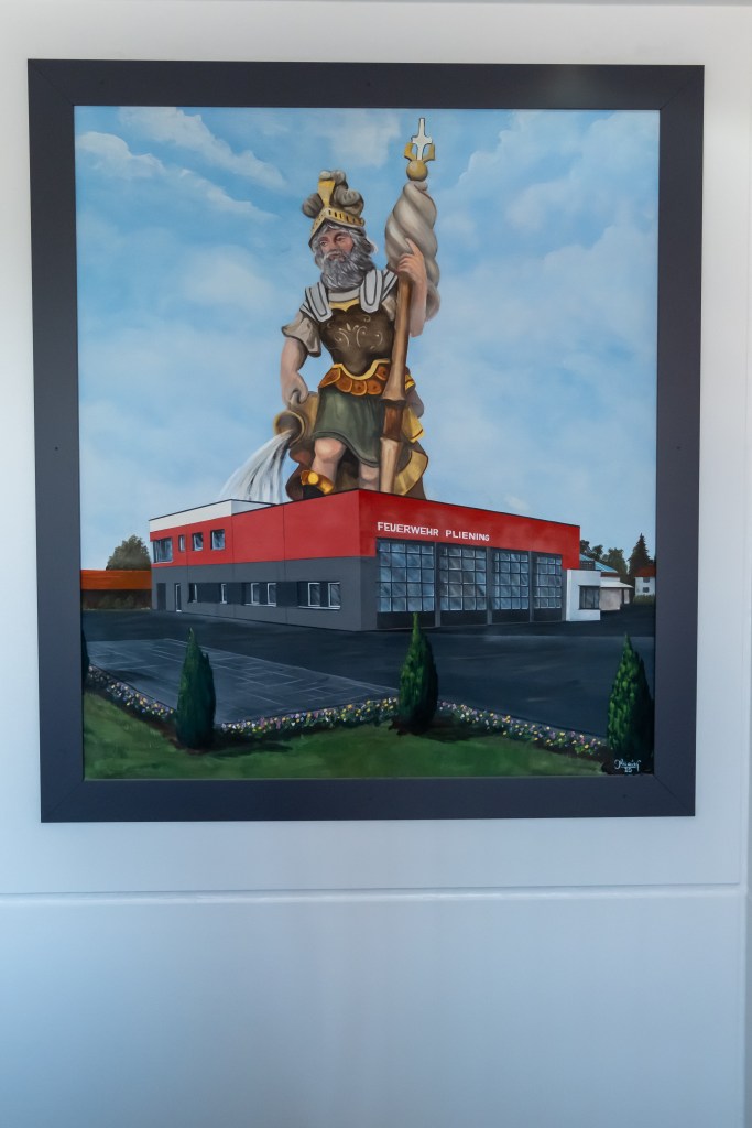 Gemälde im Treppenhaus