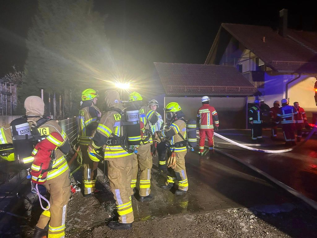 Dachstuhlbrand in Finsing –&nbsp;31.03.2024
