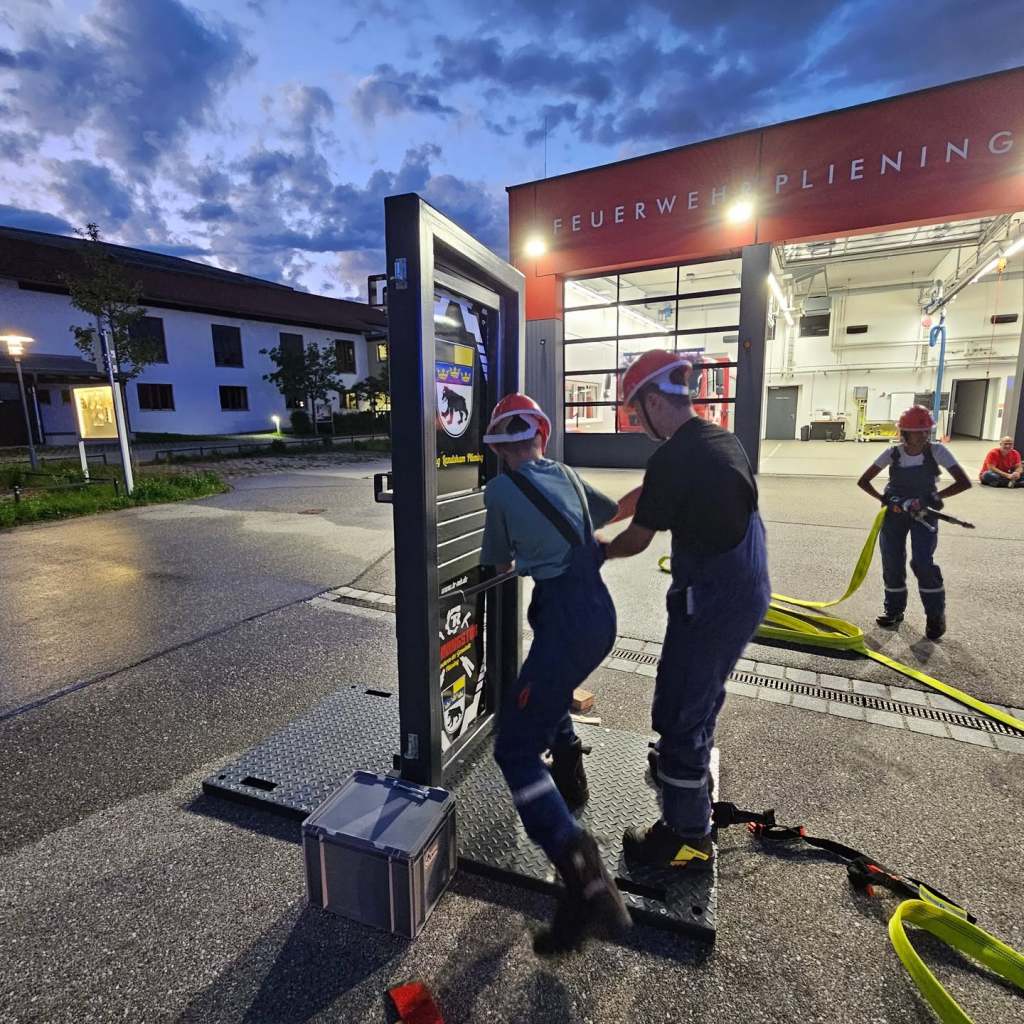 Training für den Kreisjugendfeuerwehrtag in Grafing – Bild 8
