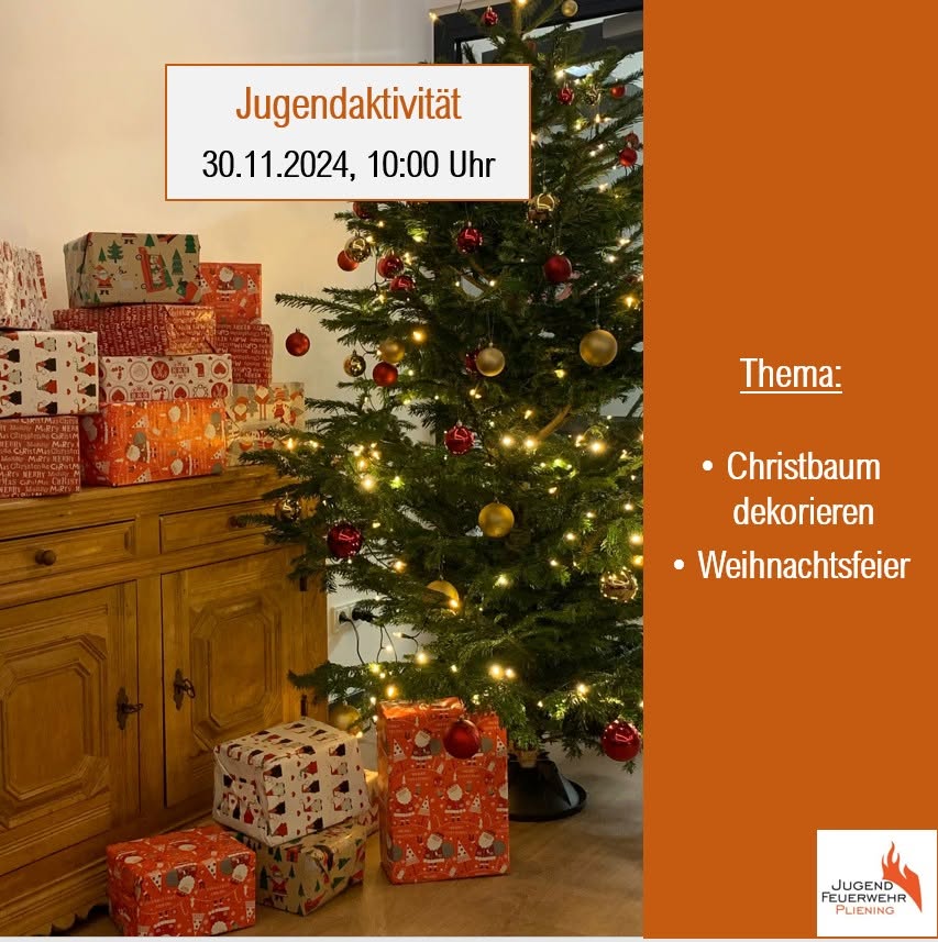 Christbaum am Rathaus geschmückt – Bild 1