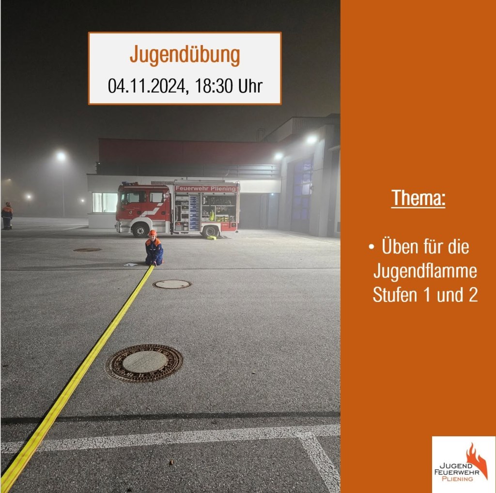 Üben für Jugendflamme Stufe 1 und 2 – Bild 1