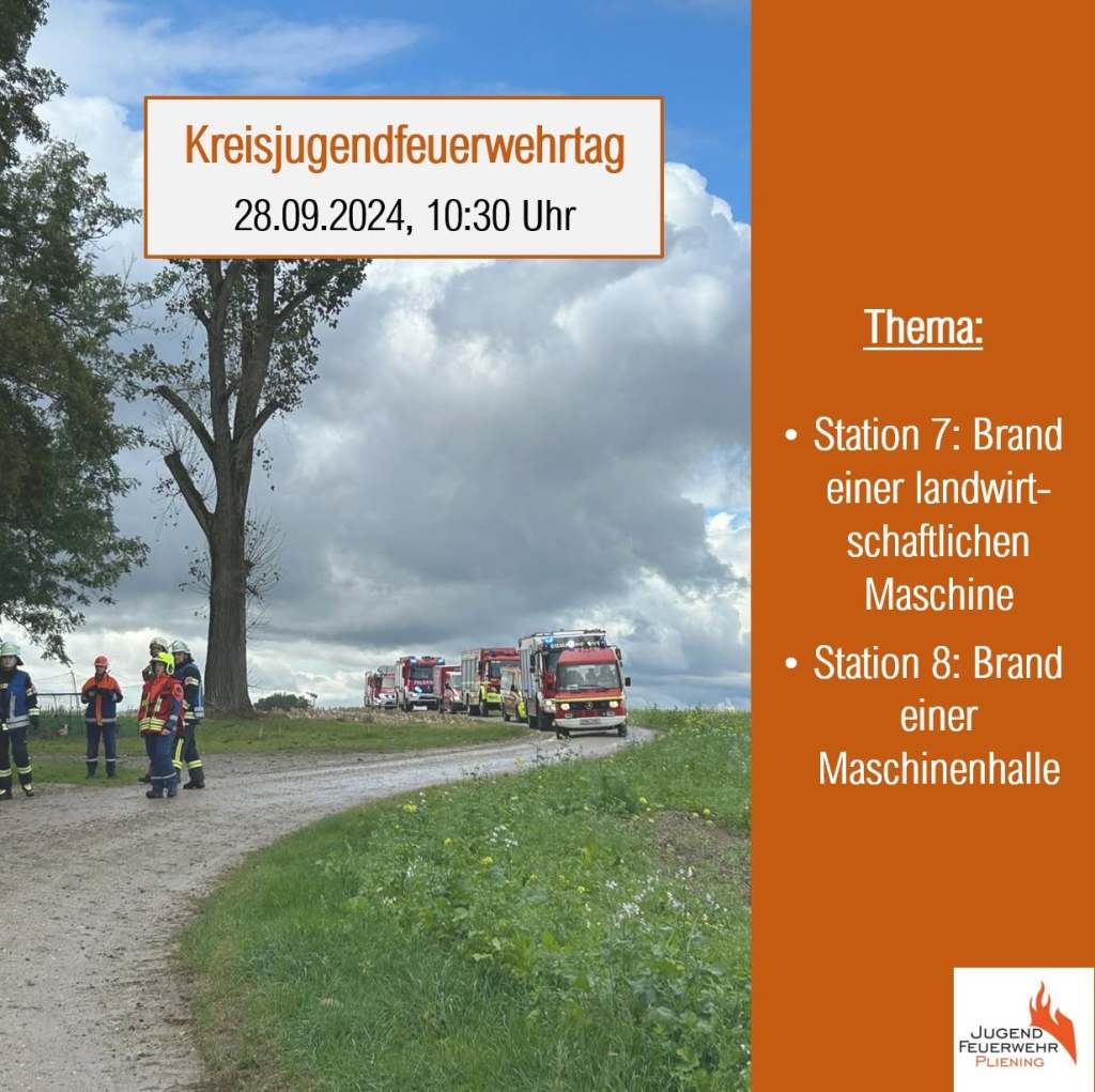 40. Kreisjugendfeuerwehrtag: Einsatzszenarien 7 und 8 – Bild 1