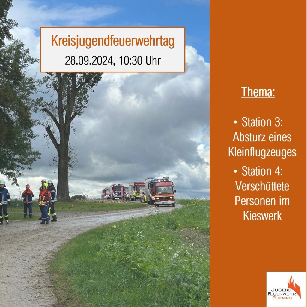 40. Kreisjugendfeuerwehrtag: Einsatzszenarien 3 und 4 – Bild 1