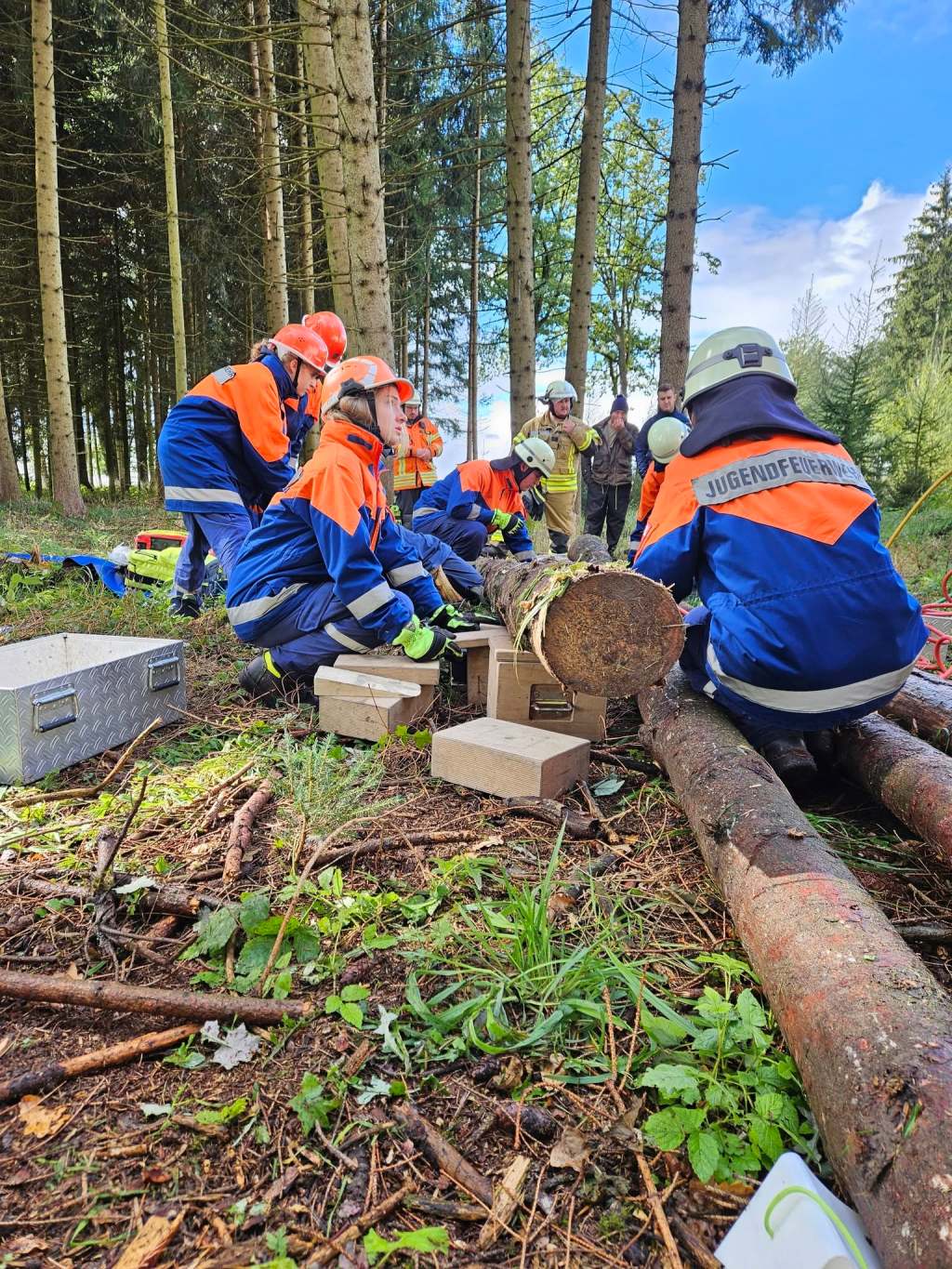 40. Kreisjugendfeuerwehrtag: Einsatzszenarien 1 und 2 – Bild 4