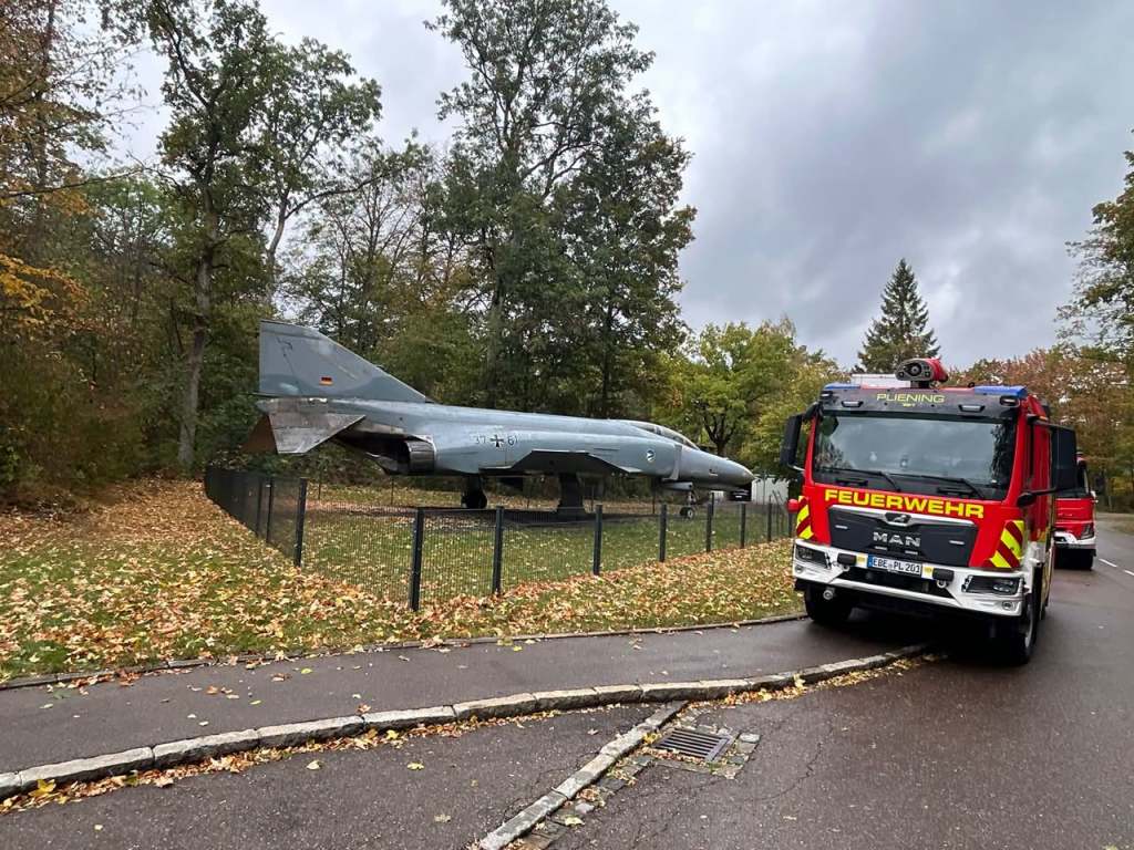 Löschfahrzeuge beim Fahrsicherheitstraining in Neuburg an der Donau, Oktober 2026